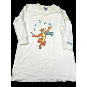 Vintage Winnie The Pooh Tigger Night Sleep Shirt Never Worn One Size Fits Most